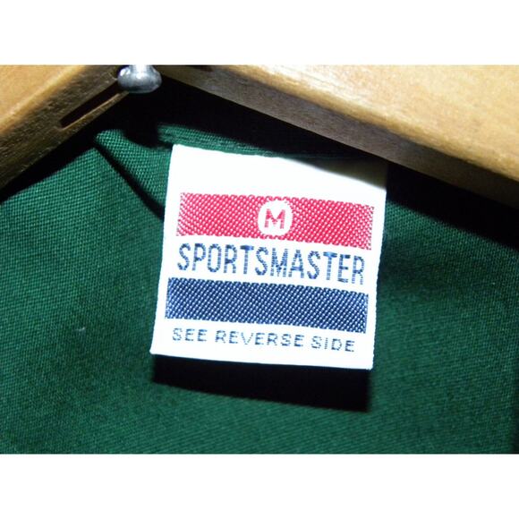 80s Flocked Windbreaker Golf Jacket | Marching Band Sportsmaster - Picture 4 of 5